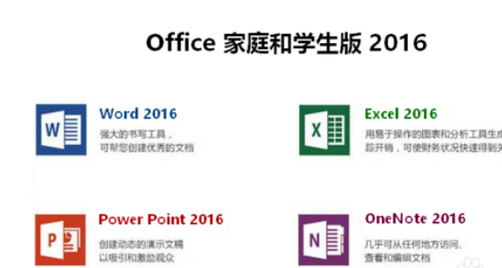 Microsoft office 2016与其他版本区别详情介绍截图