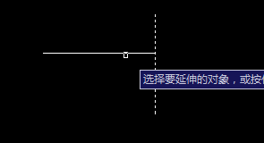 AutoCAD2016中延伸命令画图的操作步骤截图