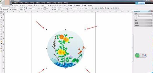 CorelDraw X4锁定以及解除锁定对象的具体方法步骤截图