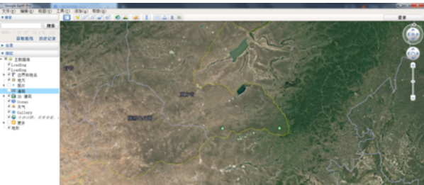 谷歌地球(google earth)查找目的地的具体方法截图