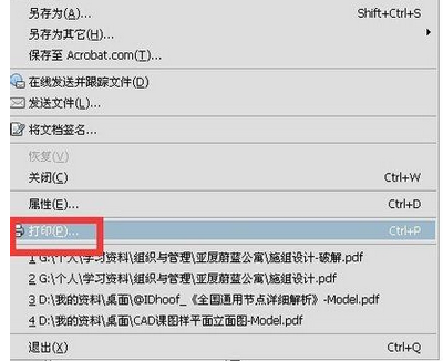 Adobe Reader XI设置pdf文件双面打印的操作教程截图