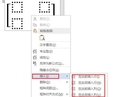 Word 2013中插入任意行列矩阵的方法步骤截图