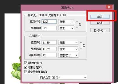 photoshop cs6调整图片尺寸的具体操作方法截图