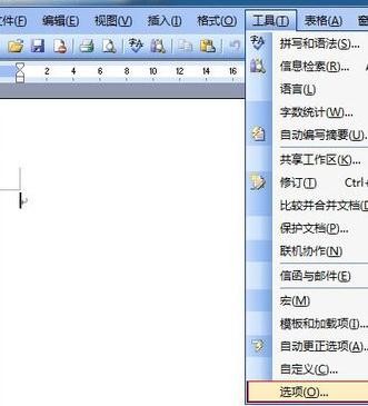 Word 2003设置单位厘米的操作方法截图