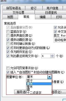 Word 2003设置单位厘米的操作方法截图