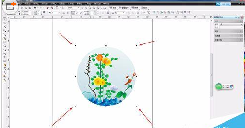 CorelDraw X4锁定以及解除锁定对象的操作教程截图