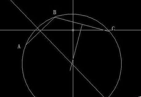 AutoCAD2016给一条斜线绘画垂线的详细使用方法截图