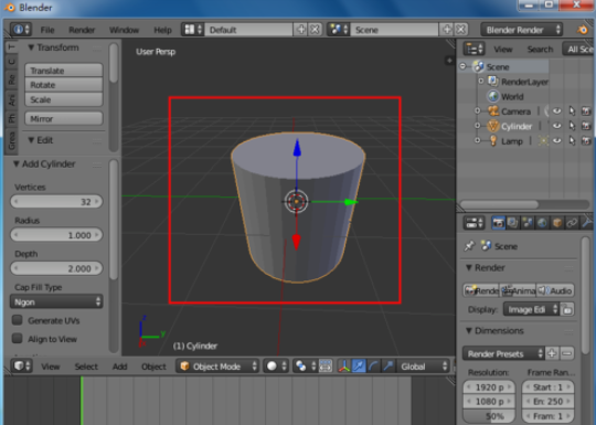 Blender中制作蜂巢网格的使用方法截图