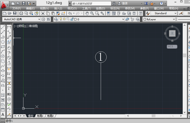 AutoCAD2016绘画轴线编号的操作方法截图