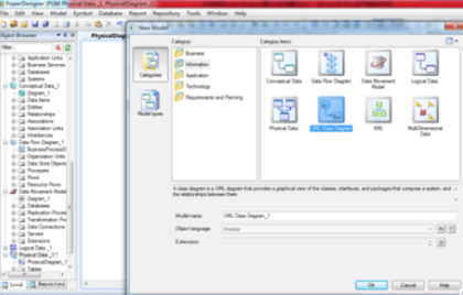 Power Designer建立UML类图的操作方法截图