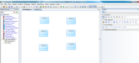 Power Designer建立UML类图的操作方法截图