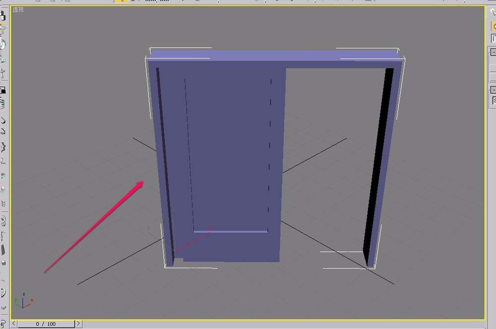3Ds MAX快速建模推拉门的操作步骤截图