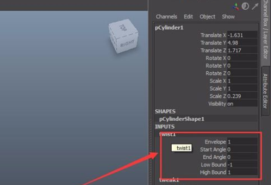 maya制作wist动画的操作使用方法截图