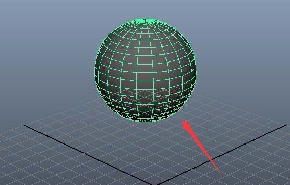 maya给球体增添重力场动画效果的操作方法截图