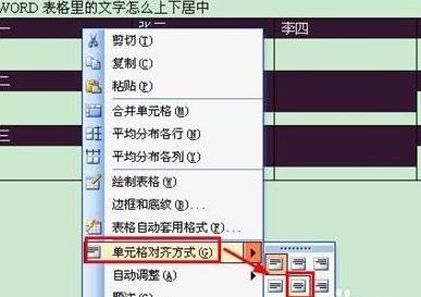 word2013表格设置文字上下居中的使用教程截图