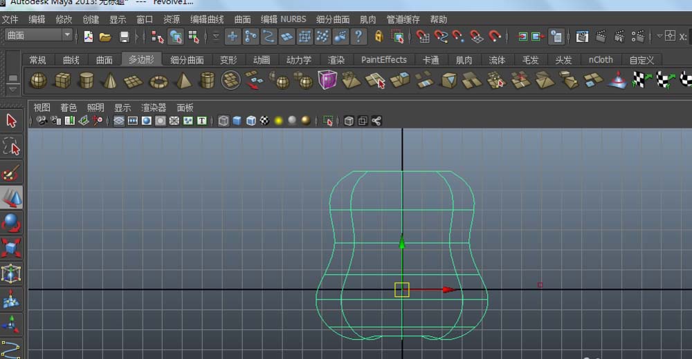 maya制作对称物体模型的操作步骤截图