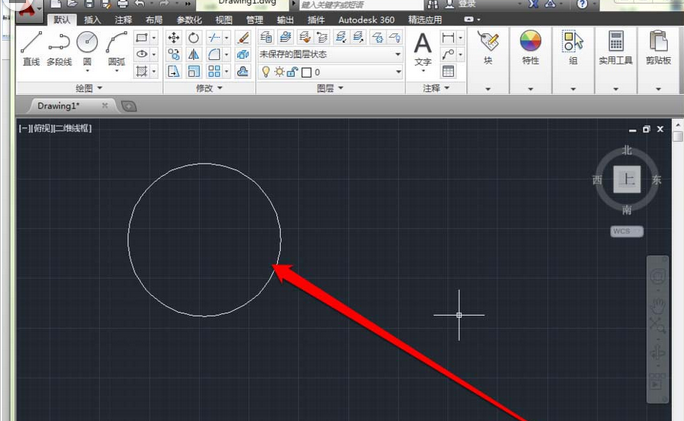 AutoCAD2016算出圆形面积的具体方法截图