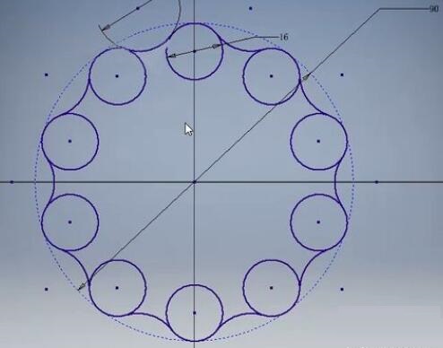 Inventor花形碗曲面建模的相关教程截图