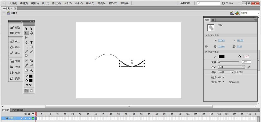 Flash绘制基本图形的操作方法截图