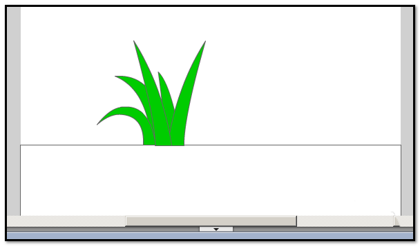 Flash绘制绿色小草的详细方法截图