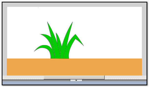 Flash绘制绿色小草的详细方法截图