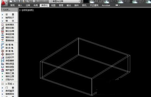 AutoCAD2018绘制墙体的操作方法截图