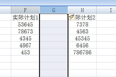 Excel隔列复制粘贴的操作步骤截图