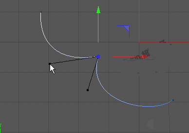 C4D绘制一条贝塞尔曲线的详细方法截图