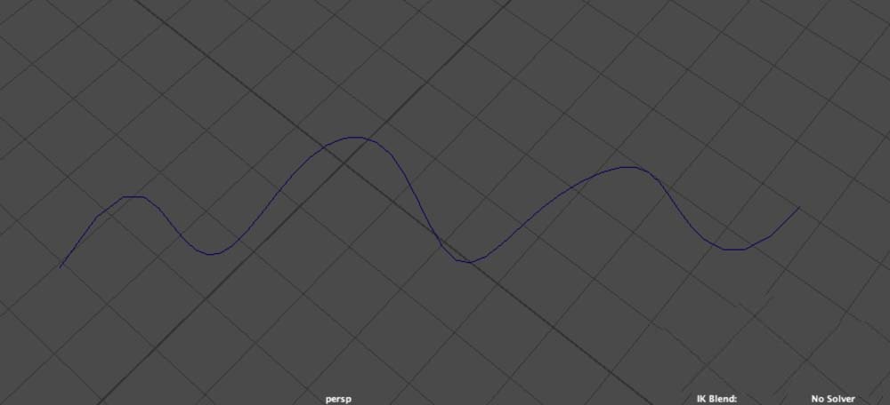 maya软件将多条曲线合并的具体步骤截图