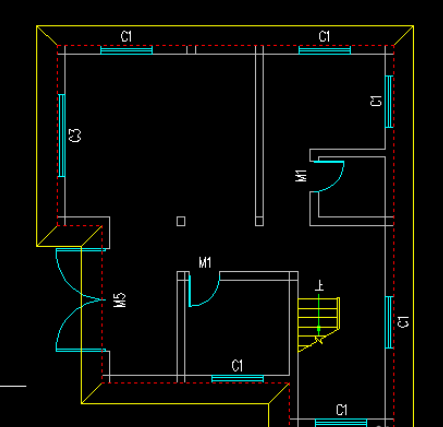 天正建筑2014在建筑物周围加散水的具体操作教程截图