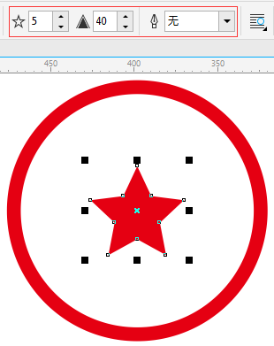 CorelDraw X4设计出圆形印章的方法步骤截图