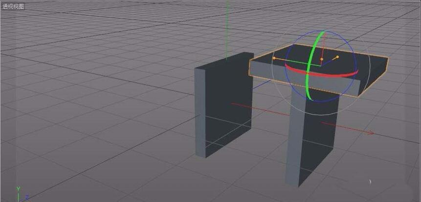 C4D建模立体小石凳模型的详细操作方法截图