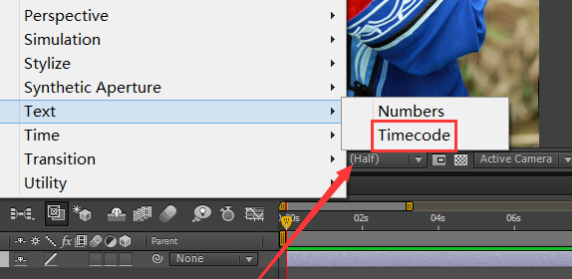 AE为图片增添timecode效果的详细步骤截图