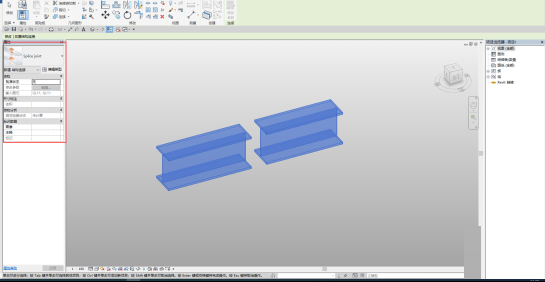 Revit中钢结构节点连接处理的详细操作截图