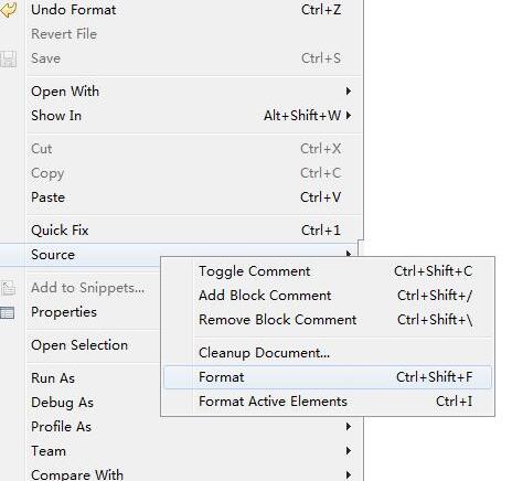 eclipse格式化代码快捷键无法使用的解决方法截图