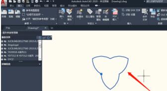 AutoCAD2020复制图纸到另一张图上的简单方法截图