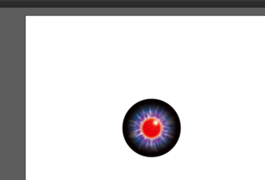 ai设计眼球图案的详细方法截图