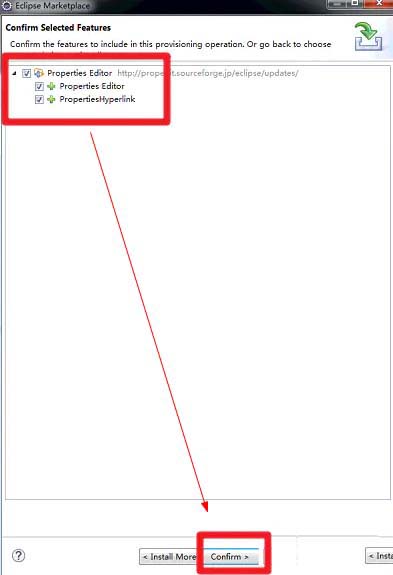 eclipse在线安装PropertiesEditor插件的操作方法截图