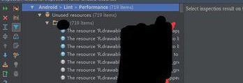 Android Studio使用lint清除无用资源文件的操作方法截图