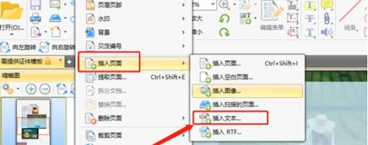 迅捷PDF编辑器插入TXT方法介绍截图