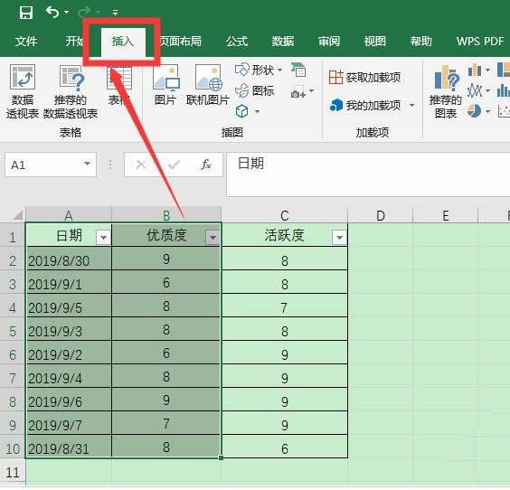 Excel表格中数据转为三维立体饼图的操作方法截图