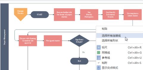 亿图设置线条颜色宽度的操作方法截图