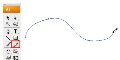 ai使用铅笔工具绘制光滑线条的图文方法截图