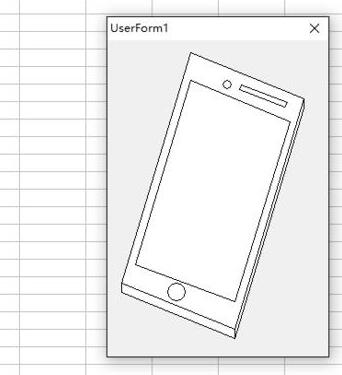 Excel在窗体中绘制iPhone4模型的操作方法截图