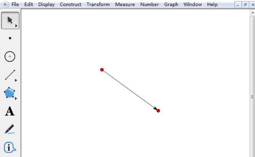 几何画板画箭头的操作内容截图