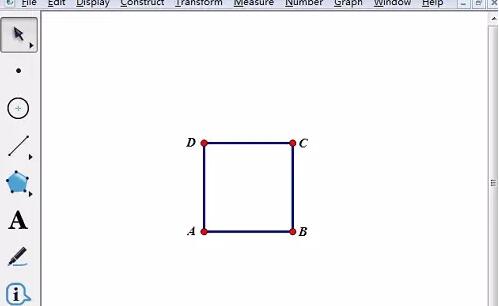 几何画板使用斜二测法绘制正方体的操作方法截图