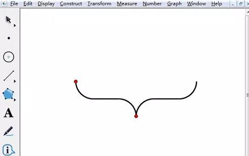 几何画板绘制大括号的操作方法截图