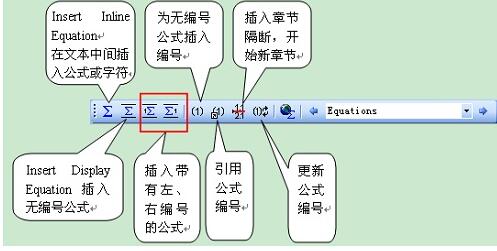 Word中使用MathType公式编号的详细操作方法截图