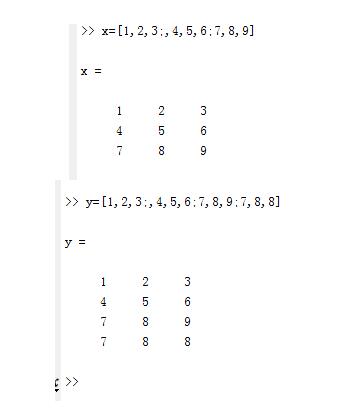 Matlab中size函数使用操作内容截图