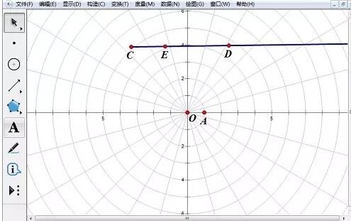 几何画板极坐标系构造函数图像的详细操作方法截图